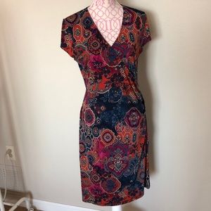 Jones New York faux wrap dress